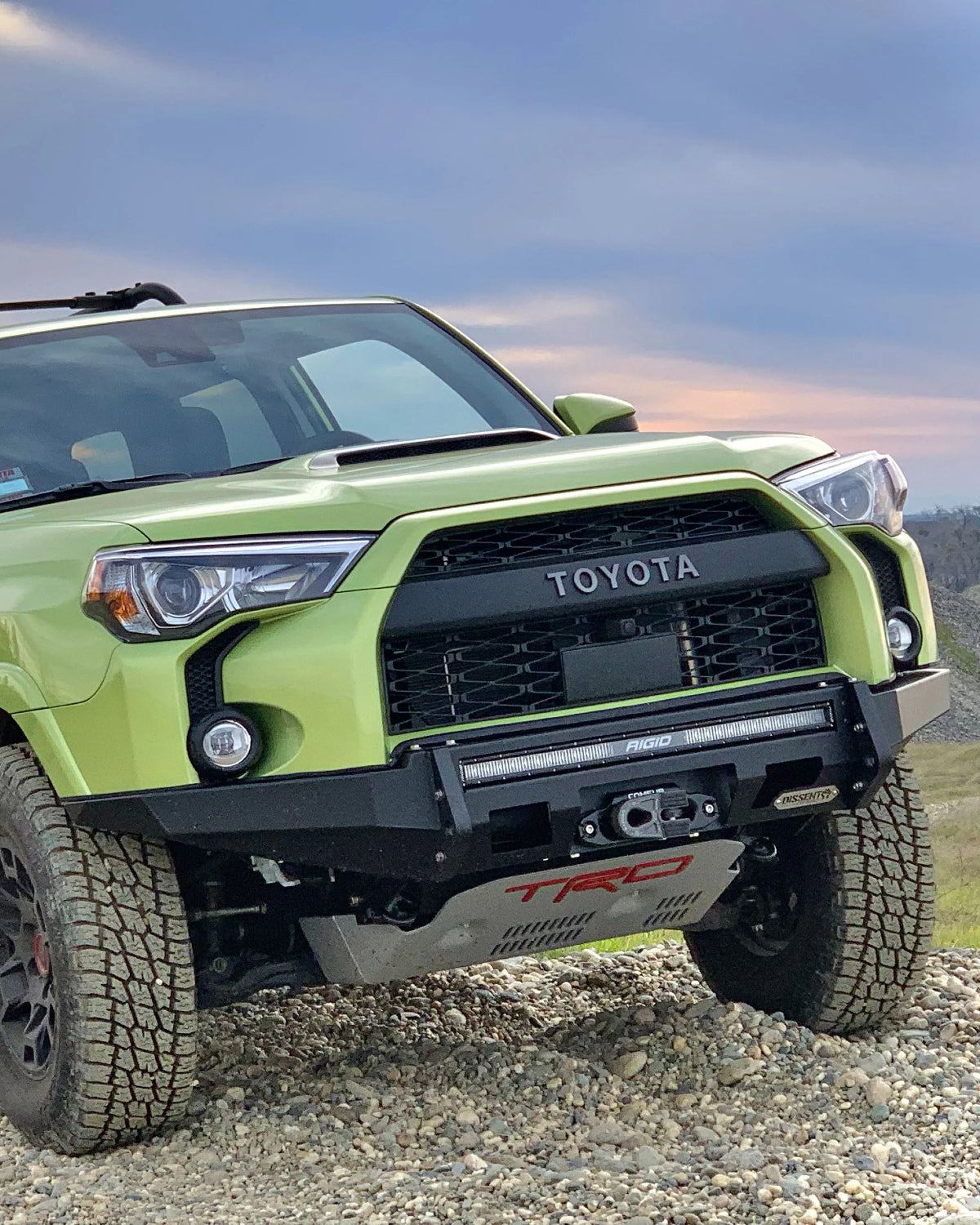 Dissent Off-Road High Line Modular Front Bumper for 5th-Gen 4Runner (2014–2024)