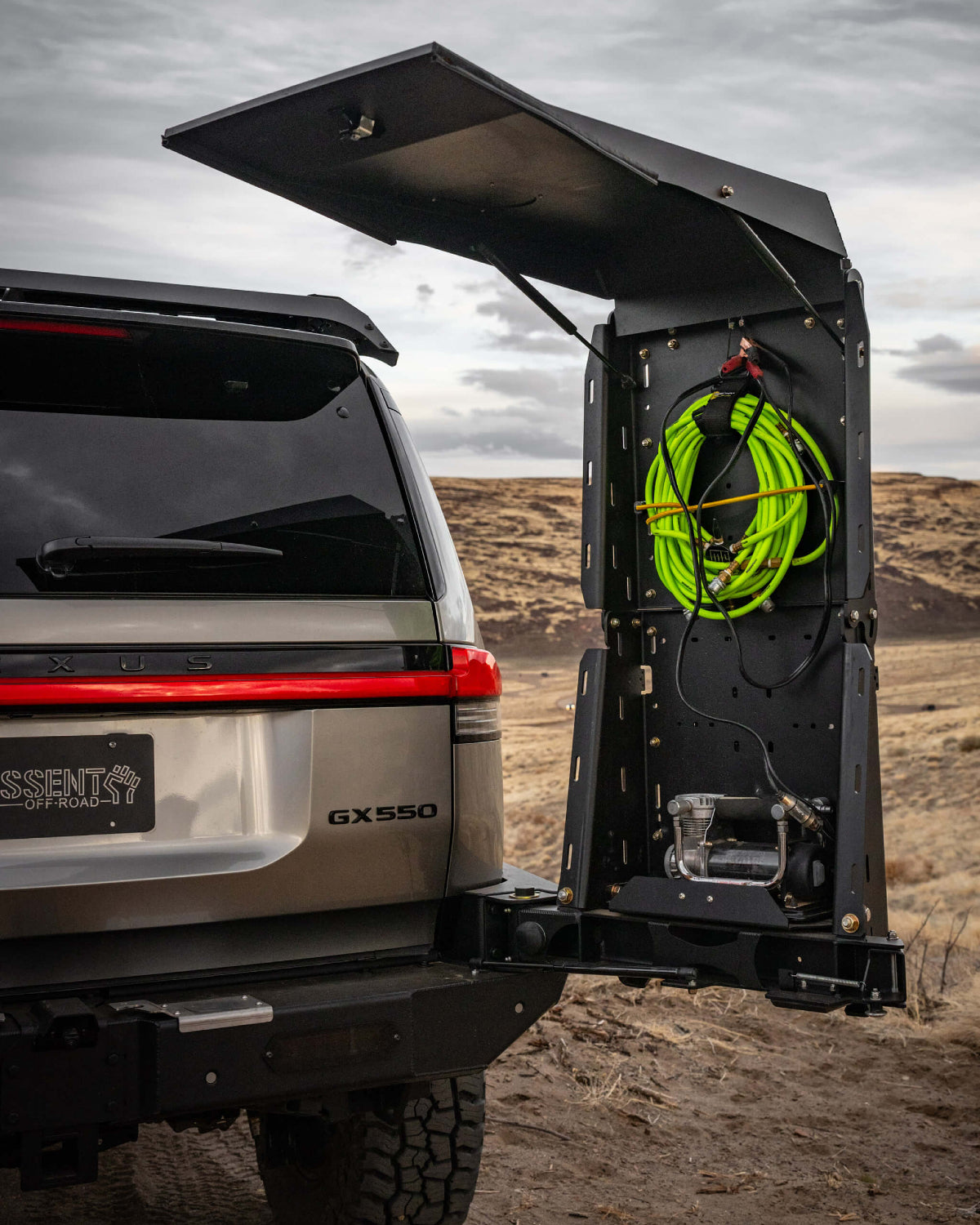 Dissent Off-Road Dual Swing-Out Modular Rear Bumper for GX 550 (2024–Present)