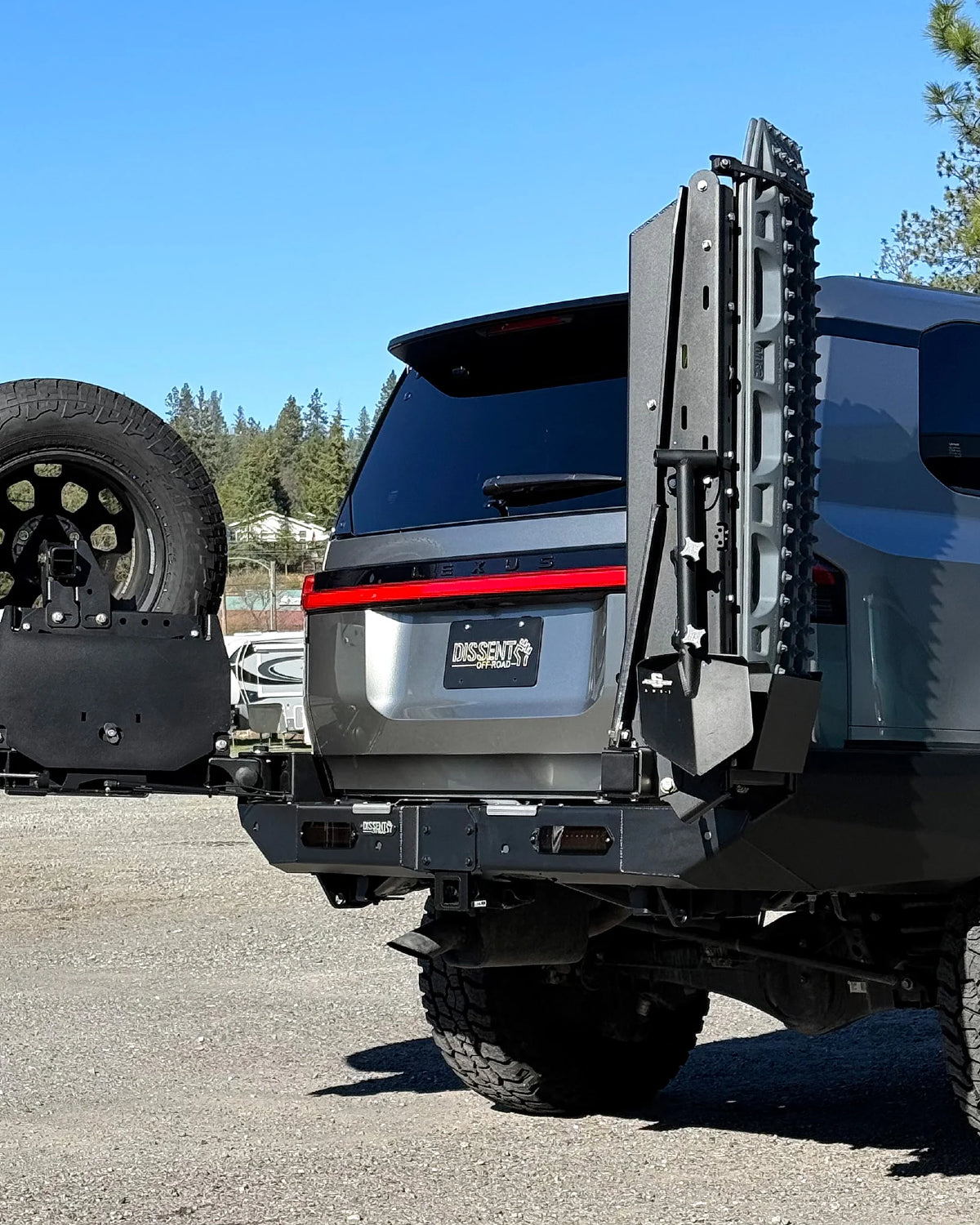 Dissent Off-Road Dual Swing-Out Modular Rear Bumper for GX 550 (2024–Present)
