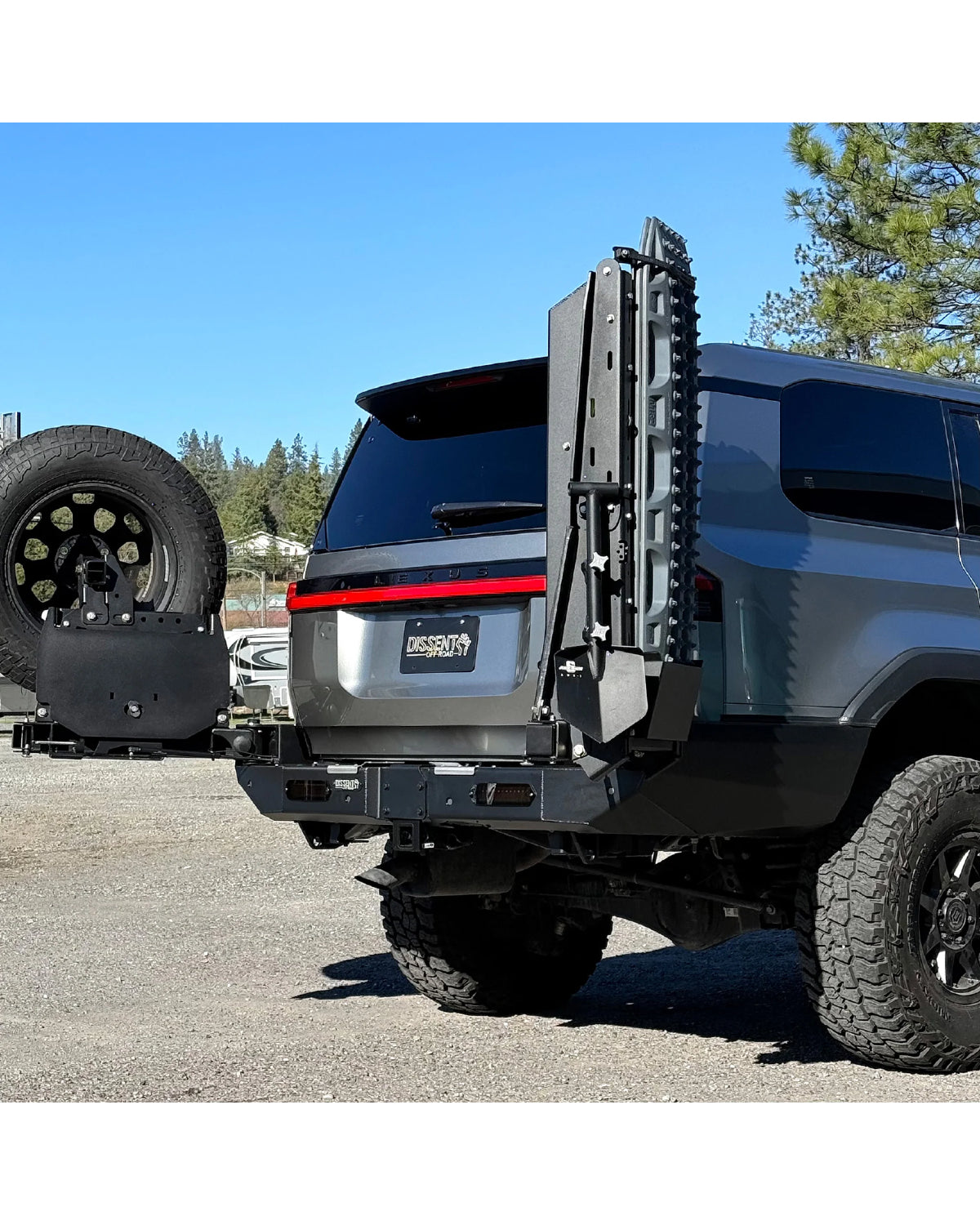 Dissent Off-Road Dual Swing-Out Modular Rear Bumper for GX 550 (2024–Present)