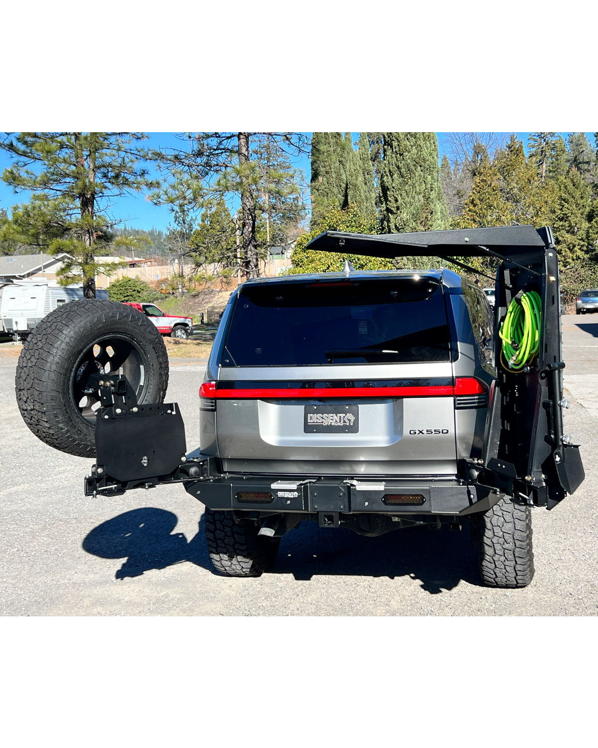 Dissent Off-Road Dual Swing-Out Modular Rear Bumper for GX 550 (2024–Present)