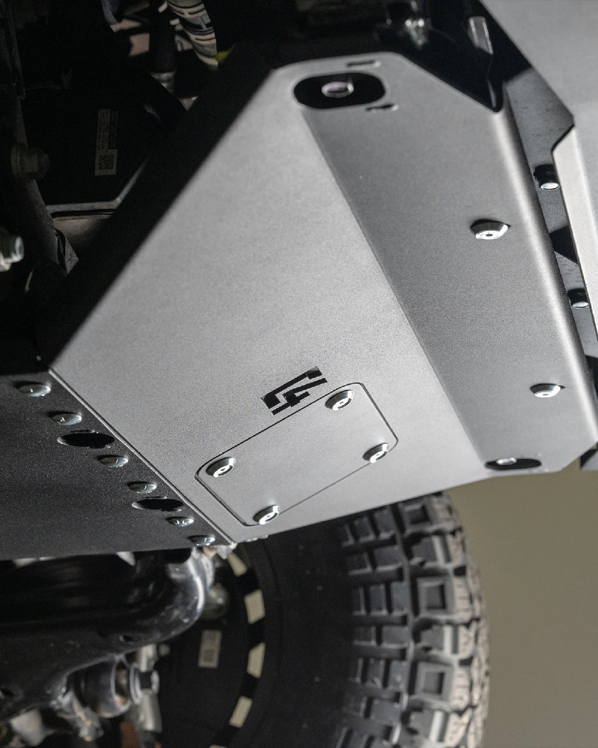 C4 Fabrication 3/16 in Steel Engine Skid Plate for 4th-Gen Tacoma (2024–Present)