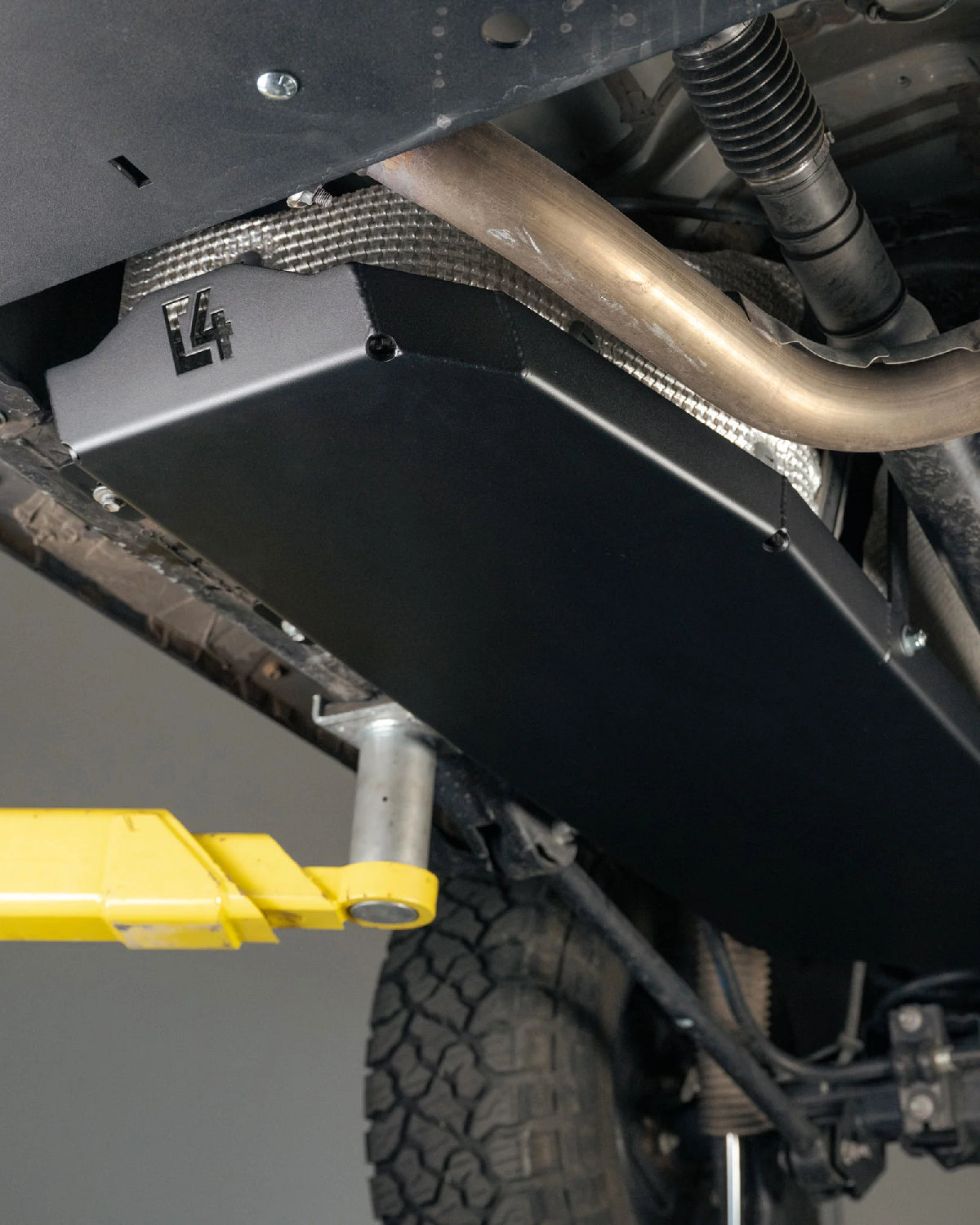 C4 Fabrication 3/16 in Steel Fuel Tank Skid Plate for 6th-Gen 4Runner (2025–Present)