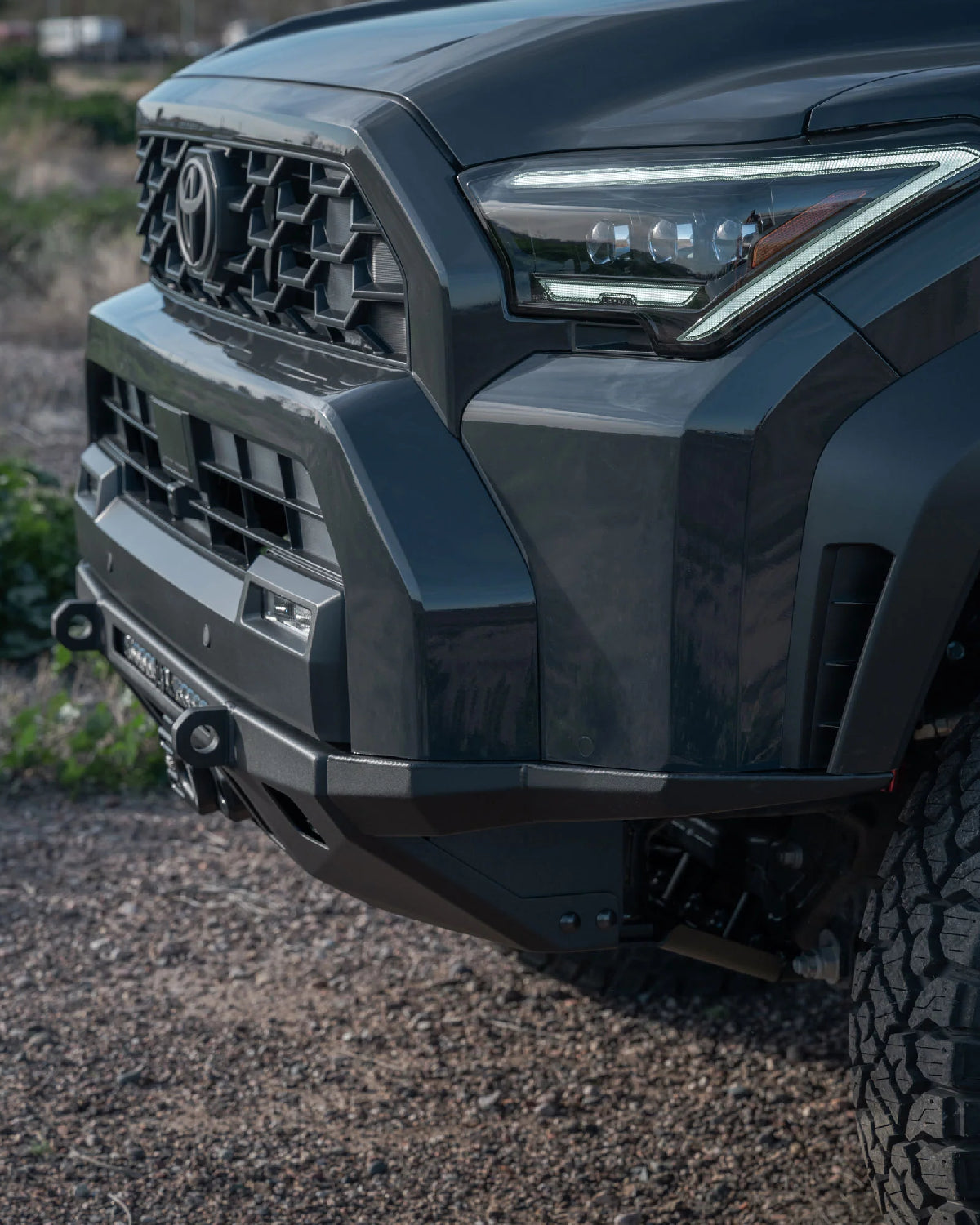 C4 Fabrication Lo-Pro Low-Profile Front Bumper Wings for 6th-Gen 4Runner (2025–Present)