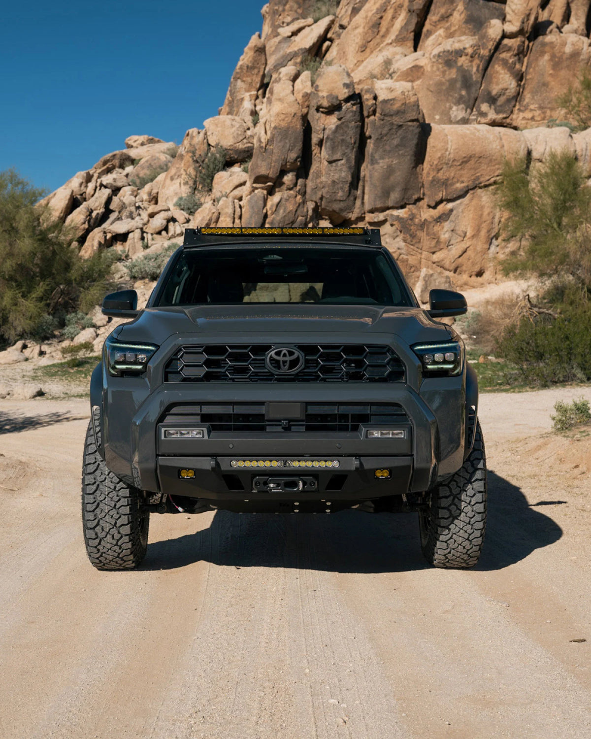 C4 Fabrication Lo-Pro Front Bumper for 6th-Gen 4Runner (2025–Present)