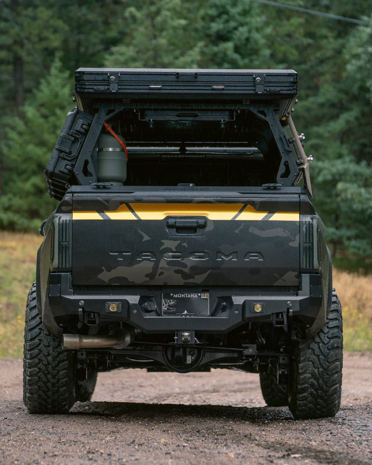 C4 Fabrication Overland Series Rear Bumper for 4th-Gen Tacoma (2024–Present)