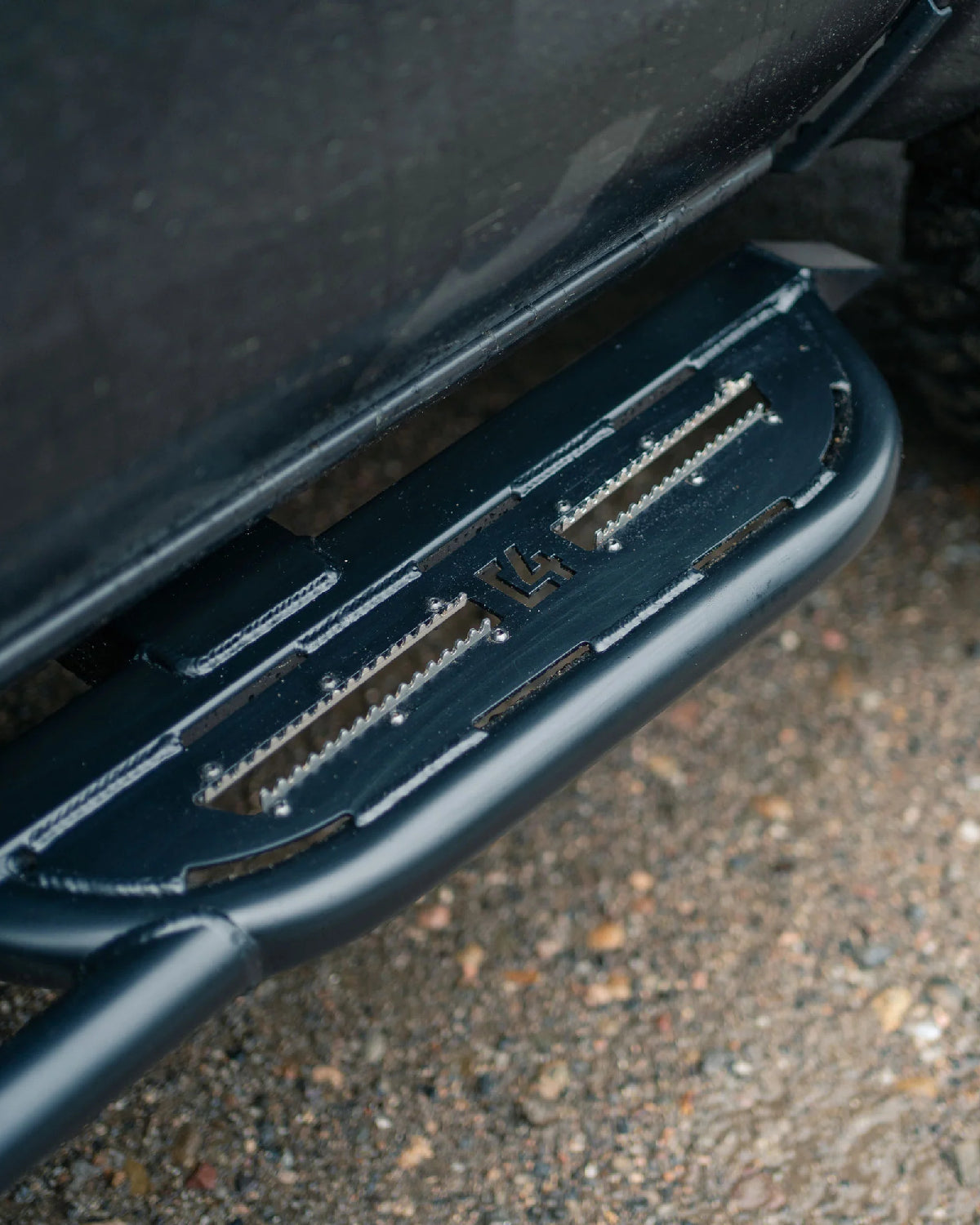 C4 Fabrication Rock Sliders for 4th-Gen Tacoma Double Cab with 5 ft Bed (2024–Present) - Pair