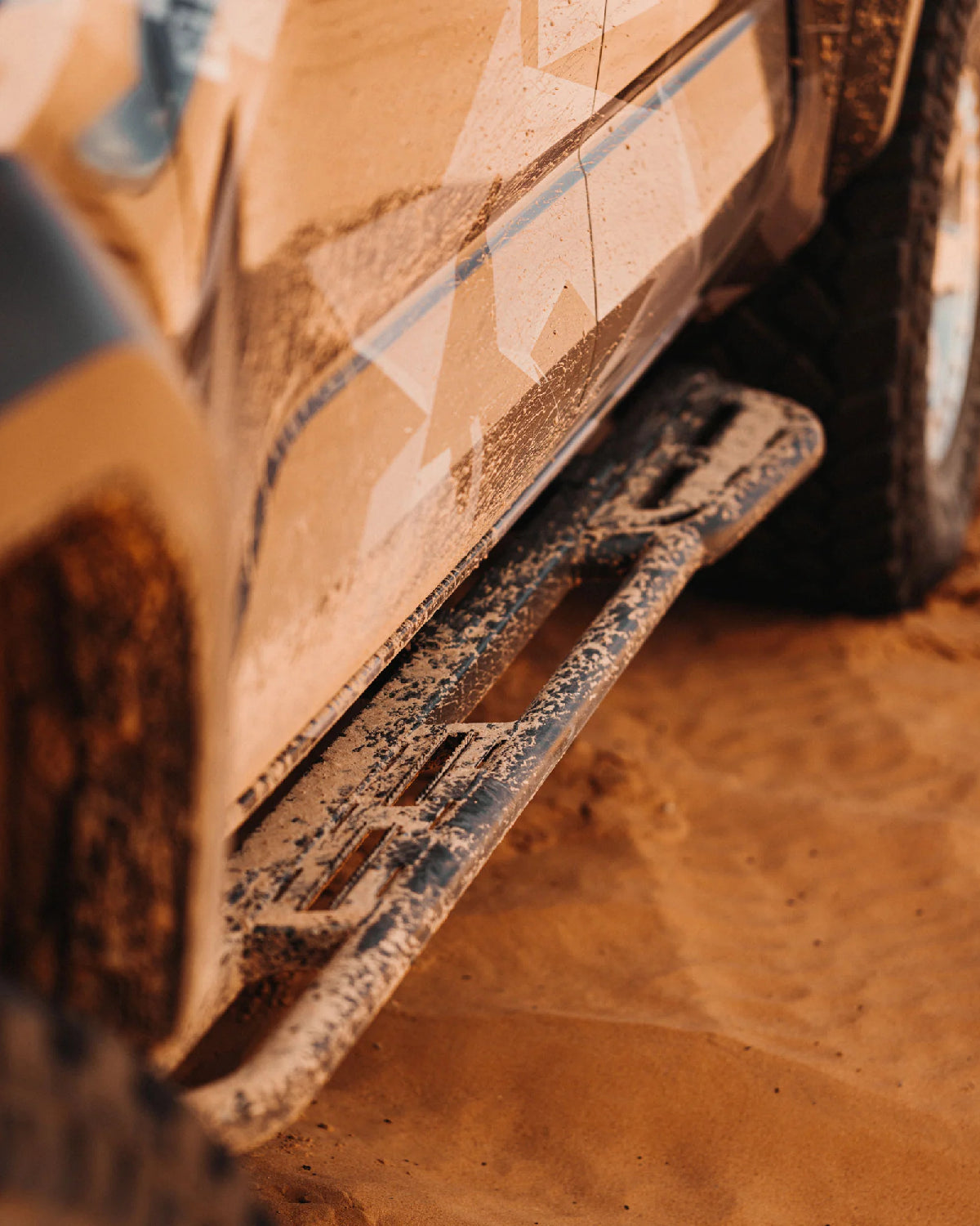 C4 Fabrication Rock Sliders for 4th-Gen Tacoma Double Cab with 5 ft Bed (2024–Present) - Pair