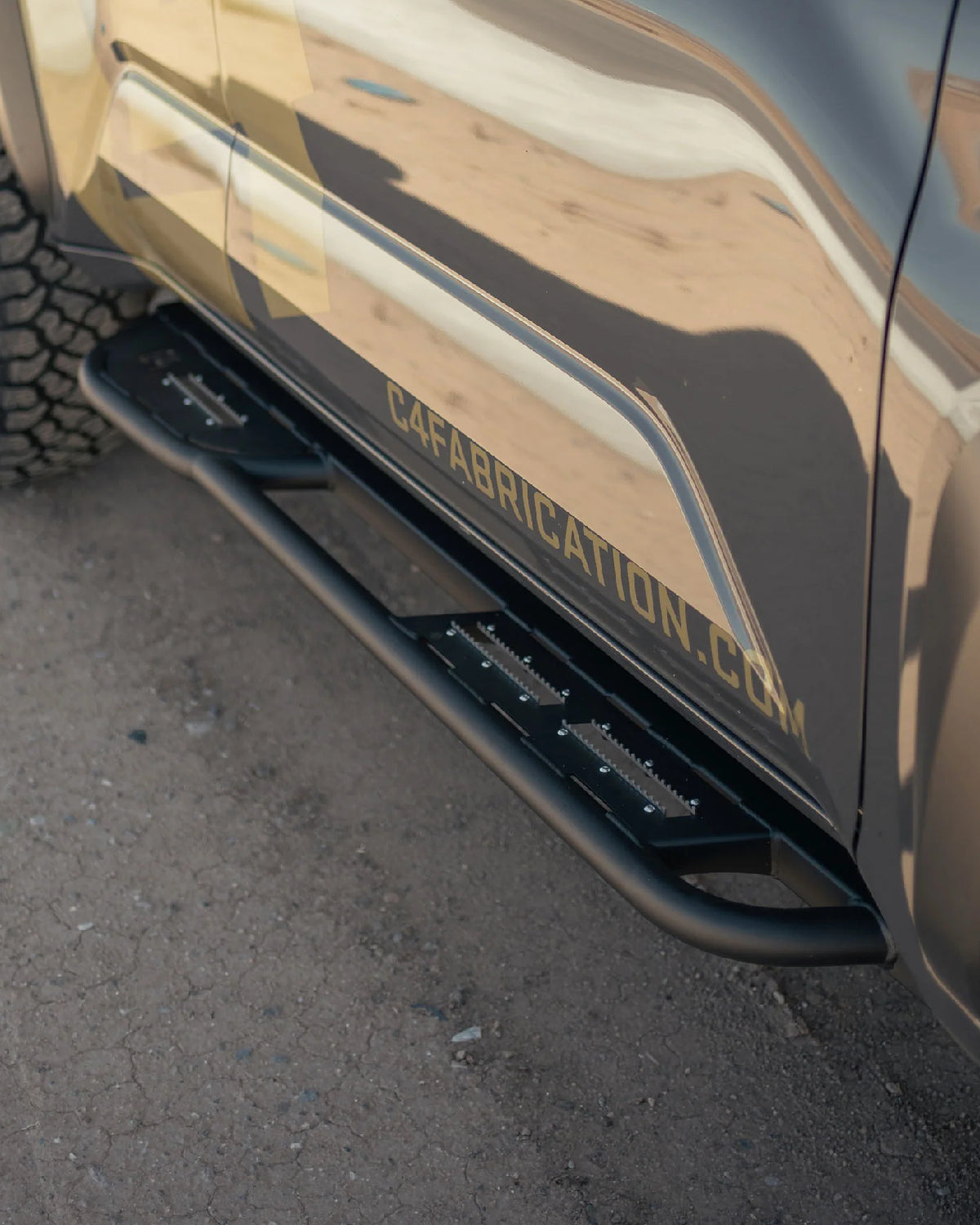 C4 Fabrication Rock Sliders for 6th-Gen 4Runner (2025–Present) - Pair