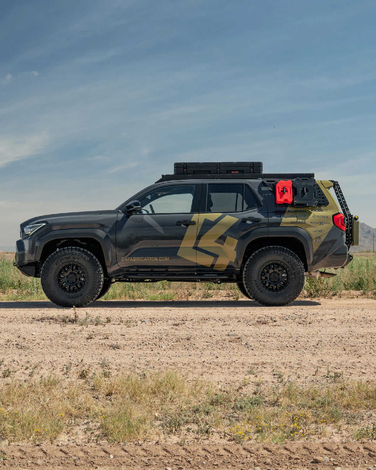 C4 Fabrication Rock Sliders for 6th-Gen 4Runner (2025–Present) - Pair