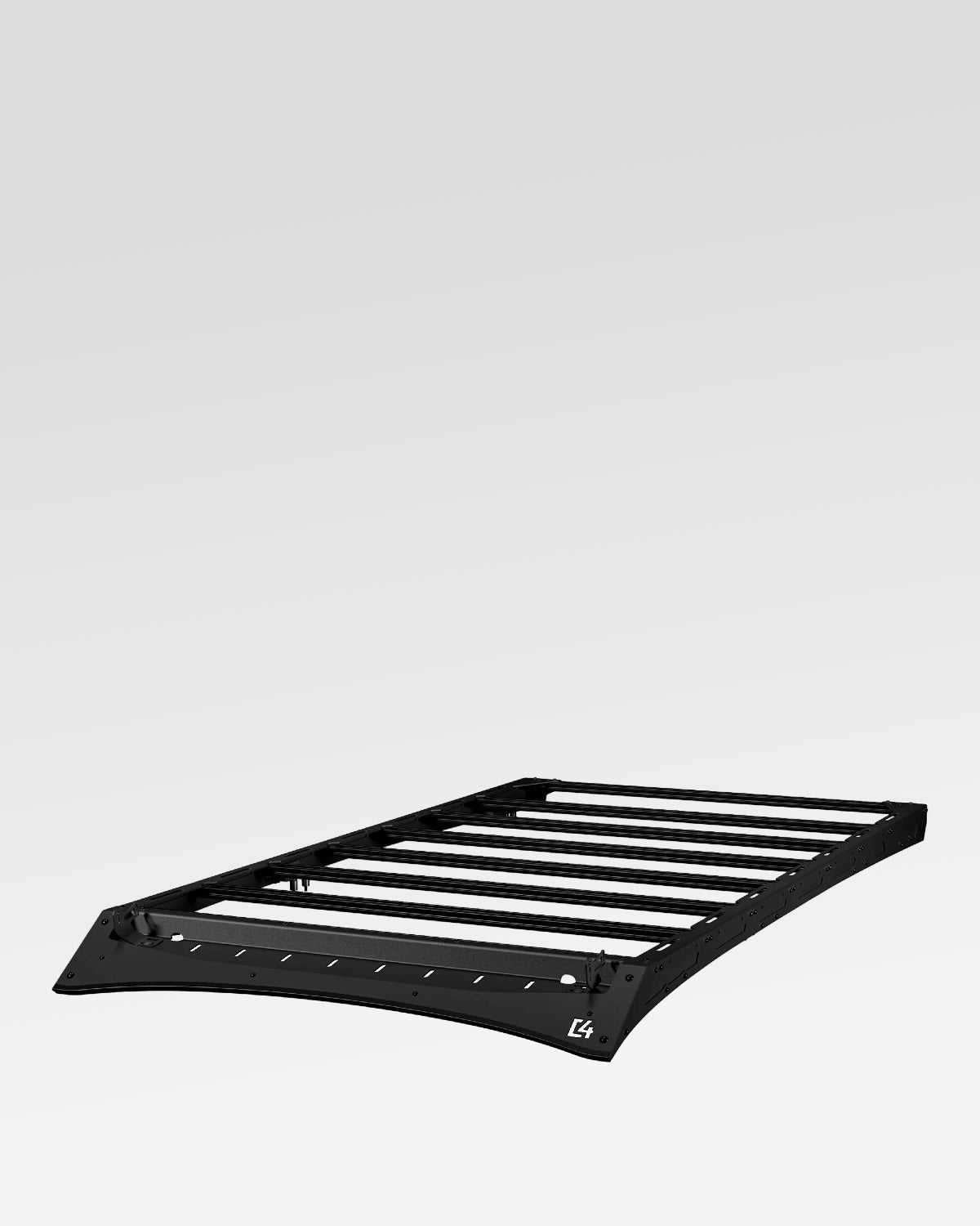 C4 Fabrication Roof Rack with 40 in Light Bar Cutout Front Fairing for 6th-Gen 4Runner (2025–Present)