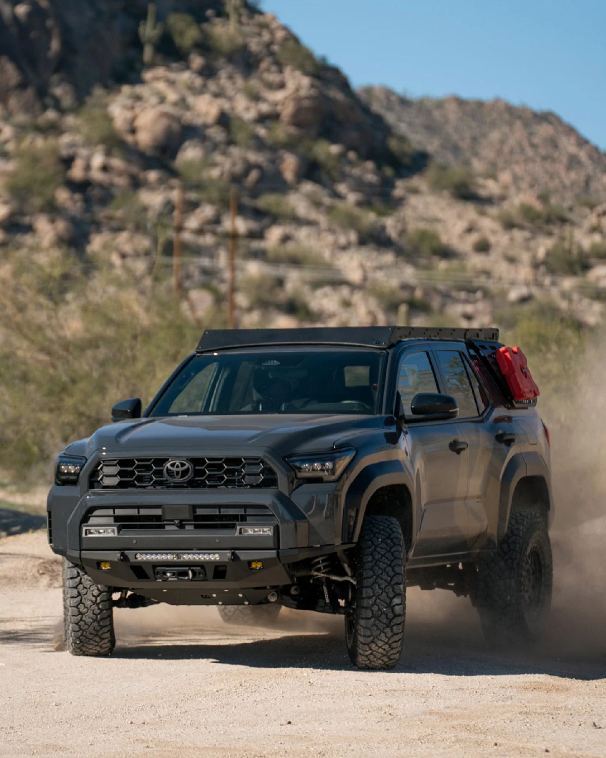 C4 Fabrication Roof Rack with Standard Front Fairing for 6th-Gen 4Runner (2025–Present)