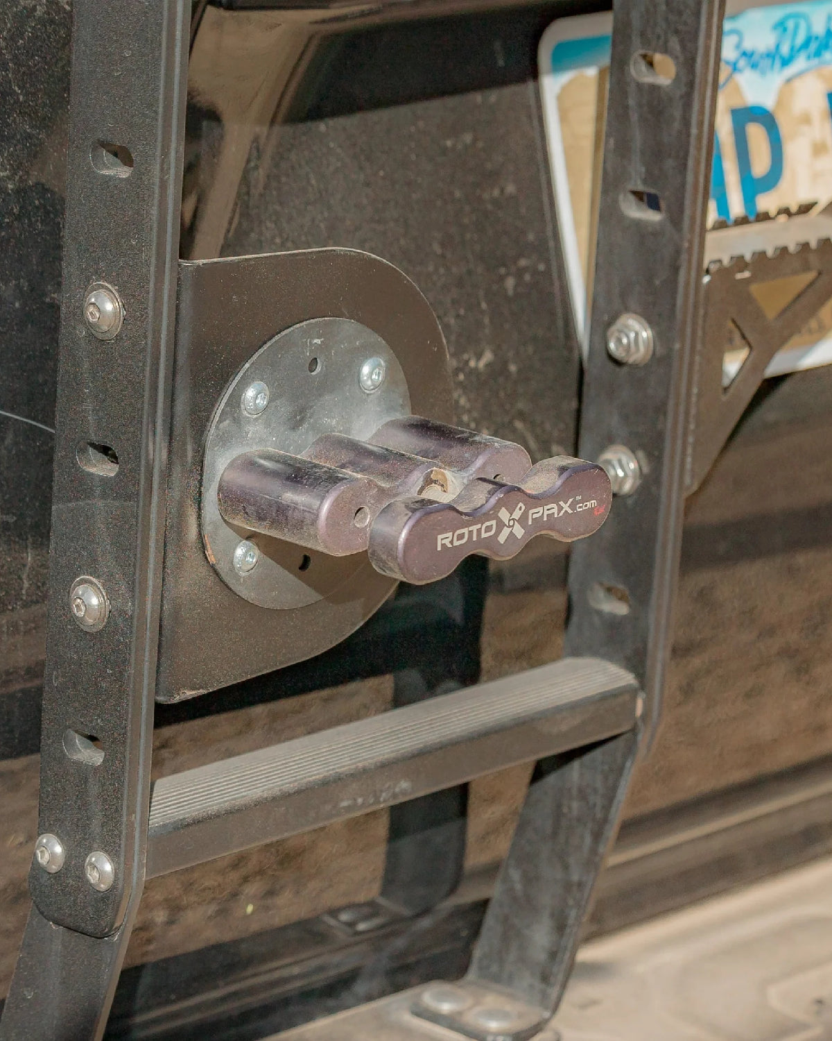 C4 Fabrication Summit Rear Liftgate Ladder RotopaX Container Mounting Bracket for Toyota 4Runner (2010–Present)