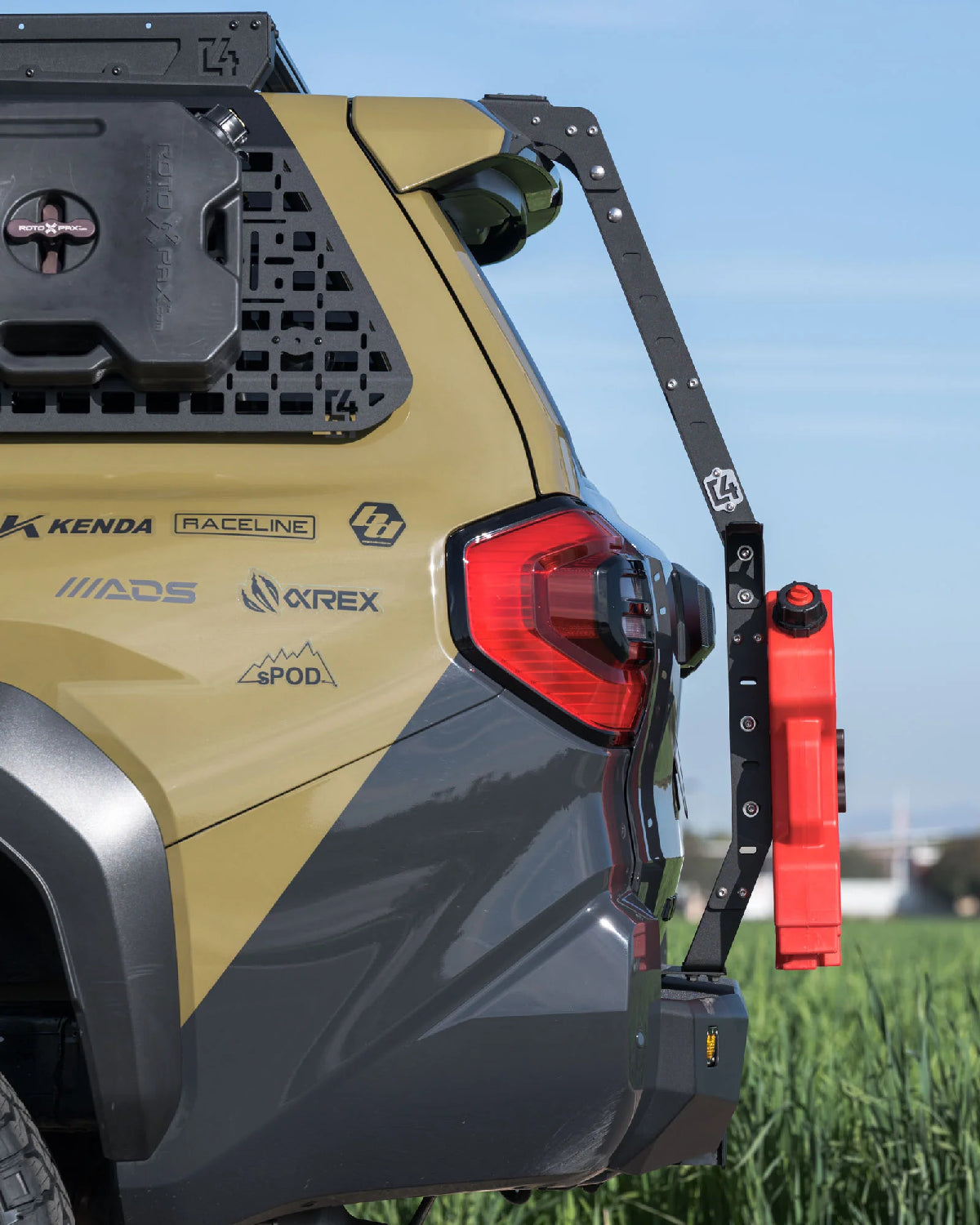 C4 Fabrication Summit Rear Liftgate Ladder for 6th-Gen 4Runner (2025–Present)