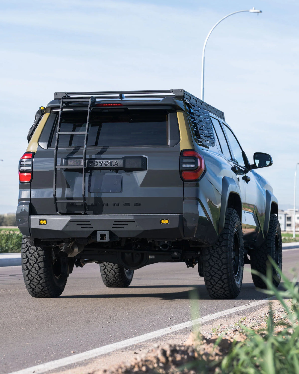 C4 Fabrication Summit Rear Liftgate Ladder for 6th-Gen 4Runner (2025–Present)