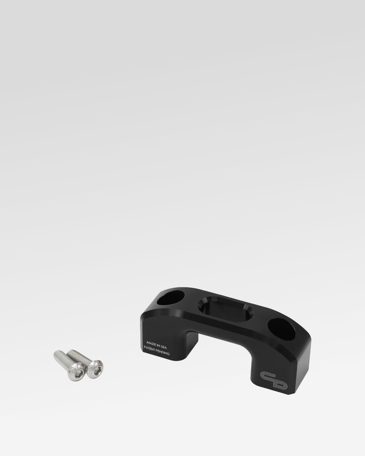 Charvonia Design Bed Center Tie-Down Anchor in Black Anodized Finish for 3rd-Gen Tacoma (2016–2023)