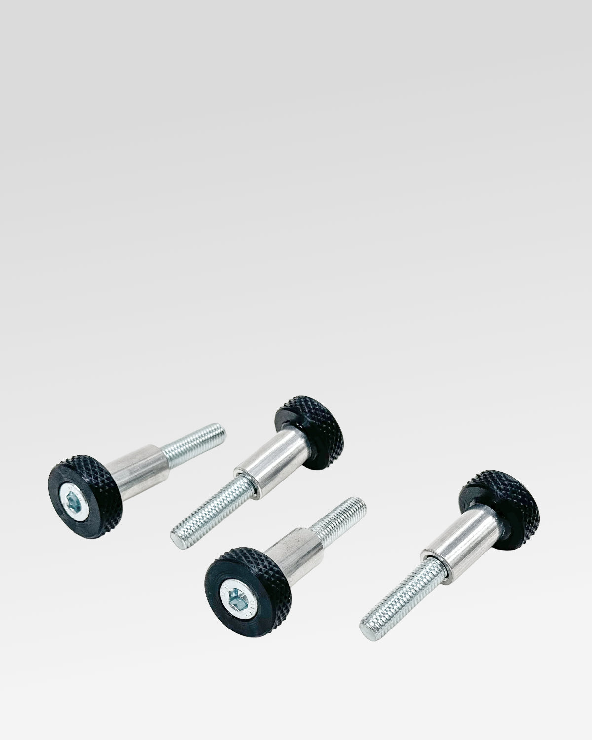 Charvonia Design Bed Rail Tie-Down Anchor Knurkled Fasteners in Digital Camo - Set of 4