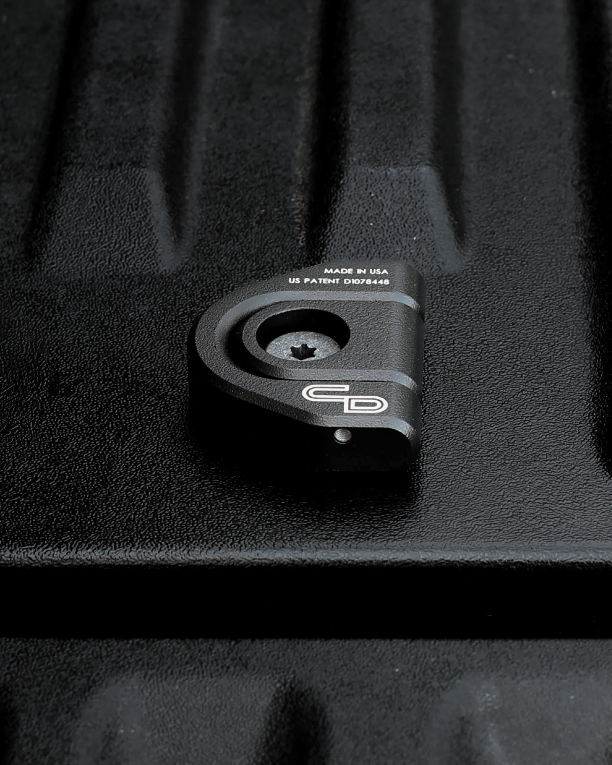 Charvonia Design Bed Tie-Down Anchors in Black Powder-Coated Finish for Toyota Tacoma (2005–Present) - Pair