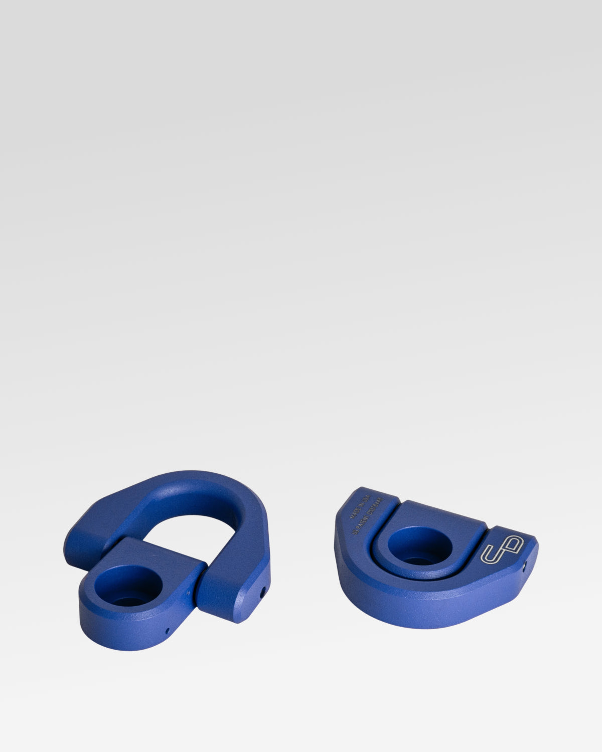 Charvonia Design Bed Tie-Down Anchors in Blue Powder-Coated Finish for Toyota Tacoma (2005–Present) - Pair