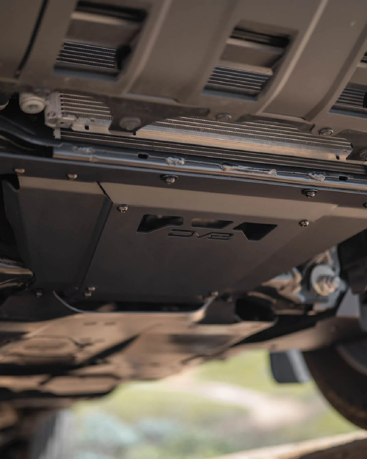 DV8 Offroad 3.5 mm Steel Front Section Engine Skid Plate for 6th-Gen 4Runner (2025–Present)