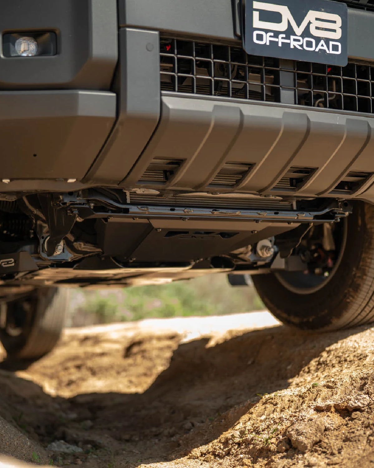 DV8 Offroad 3.5 mm Steel Front Section Engine Skid Plate for Land Cruiser 250 Series (2024–Present)