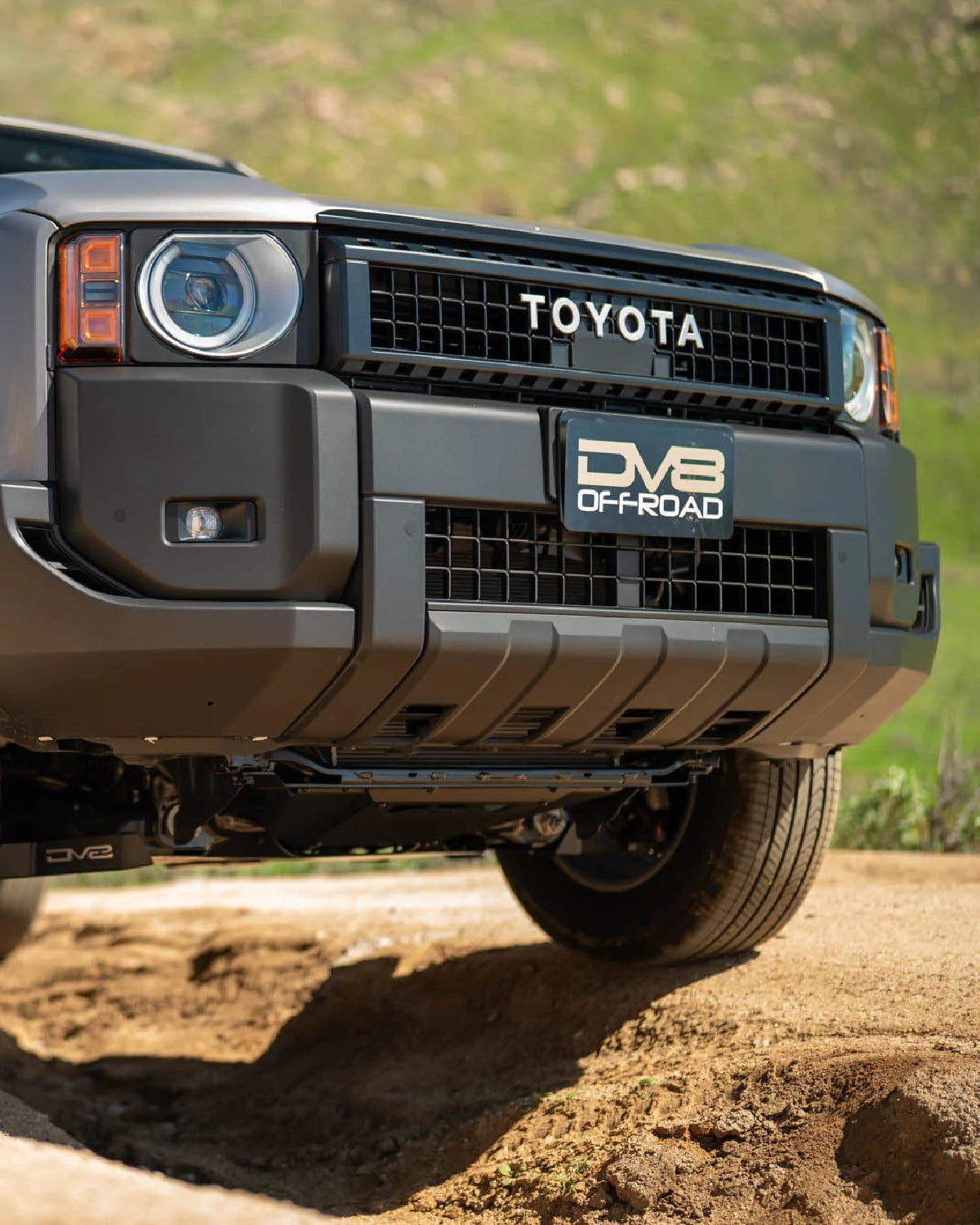 DV8 Offroad 3.5 mm Steel Front Section Engine Skid Plate for Land Cruiser 250 Series (2024–Present)