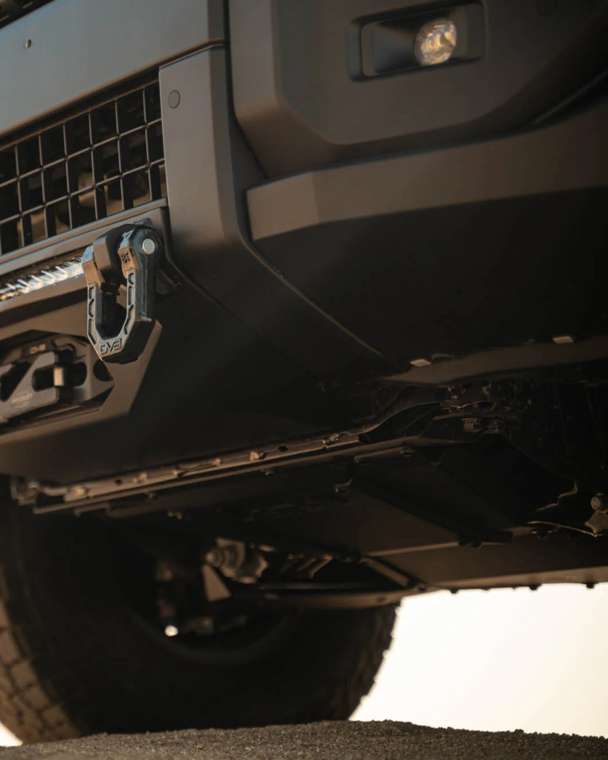 DV8 Offroad 3.5 mm Steel Front Section Engine Skid Plate for 6th-Gen 4Runner (2025–Present)