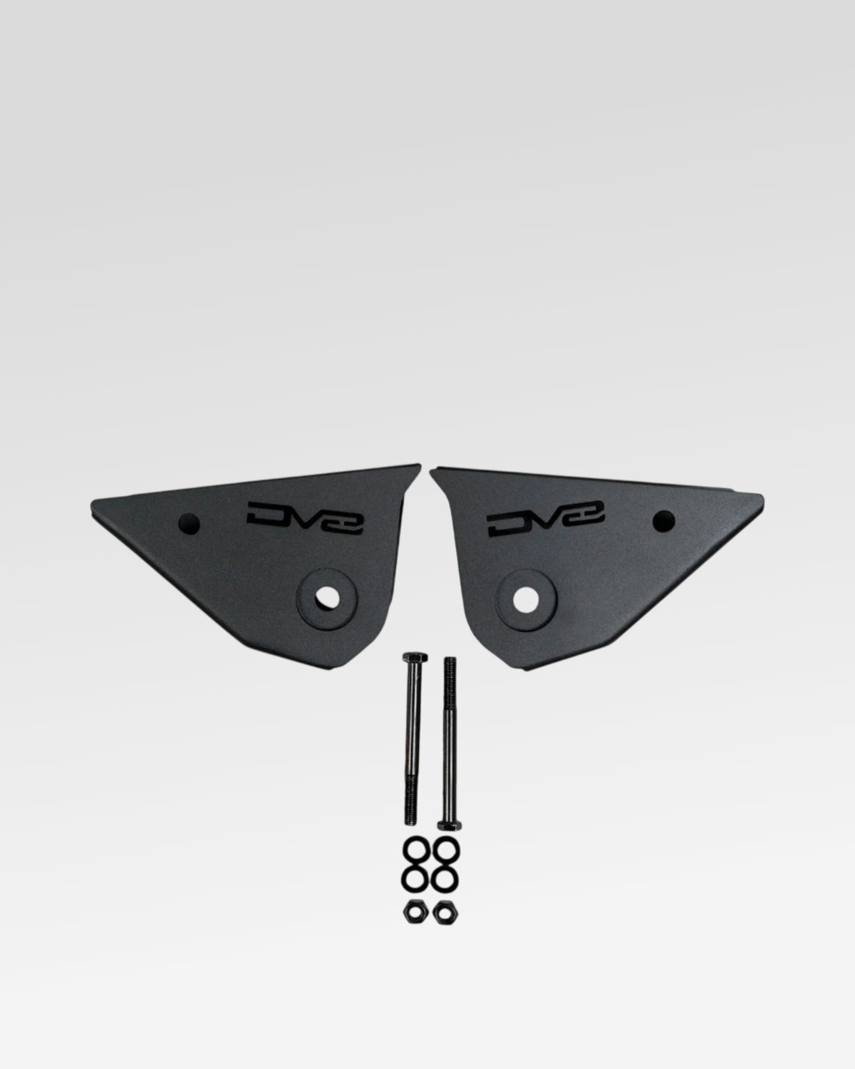 DV8 Offroad 5 mm Steel Front Link Mount Skid Plates for 4th-Gen Tacoma (2024–Present) - Pair