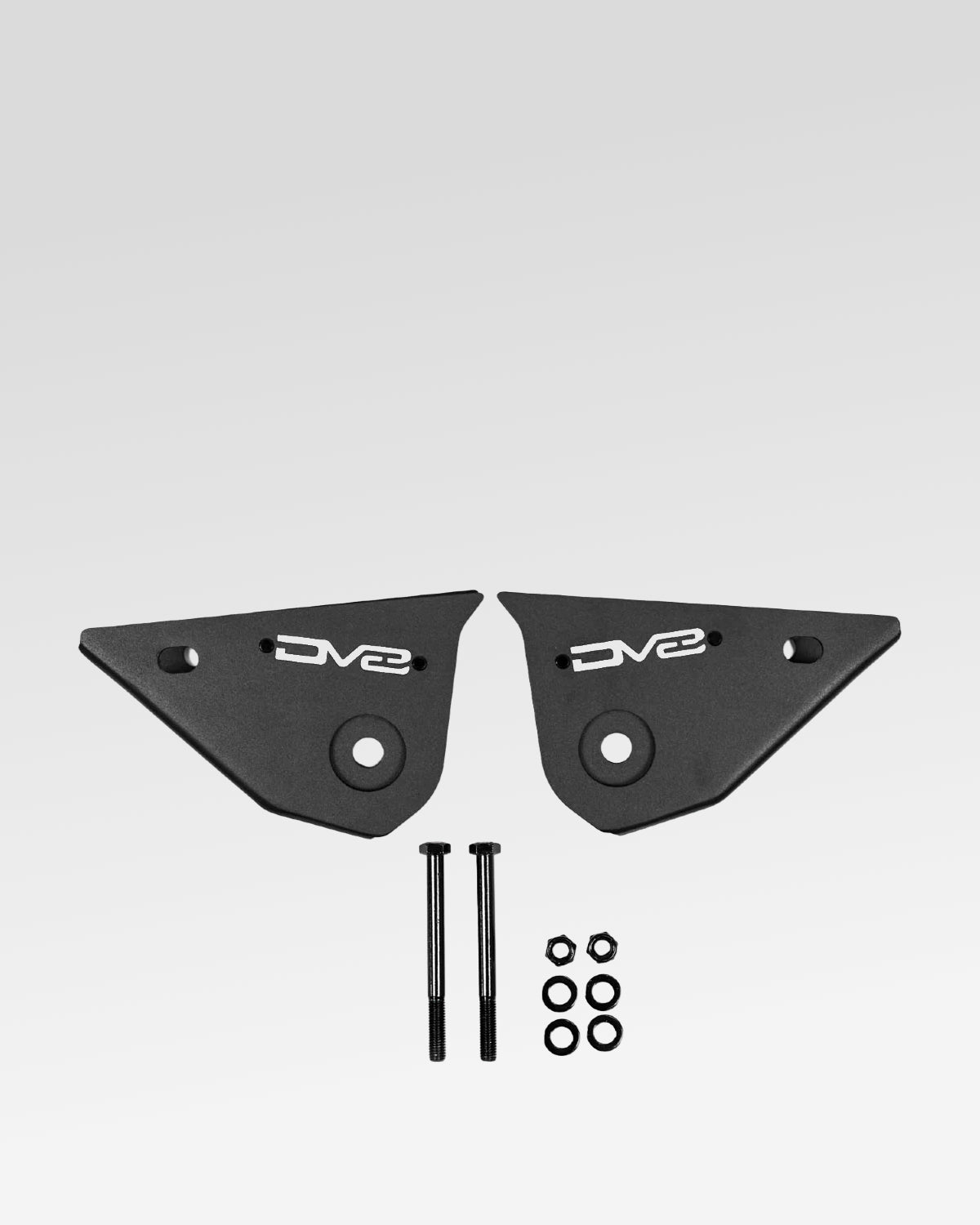 DV8 Offroad 5 mm Steel Front Link Mount Skid Plates for 6th-Gen 4Runner (2025–Present) - Pair