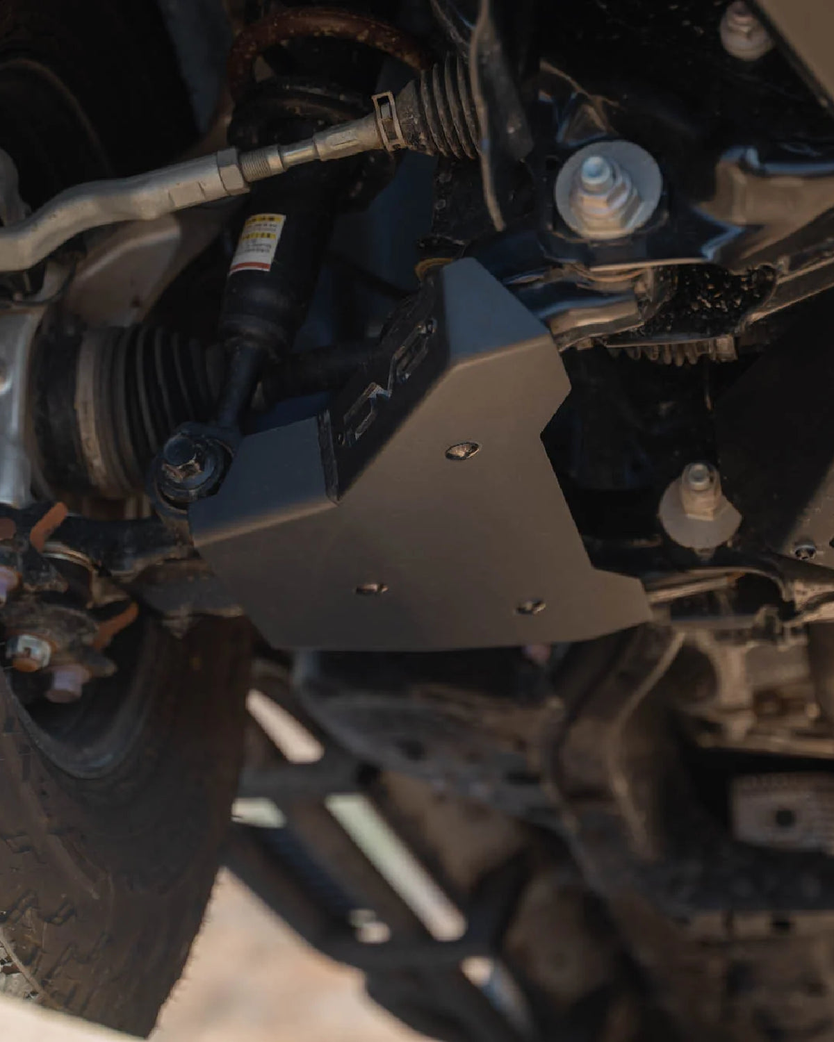 DV8 Offroad 5 mm Steel Lower Control Arm Skid Plates for 6th-Gen 4Runner (2025–Present) - Pair