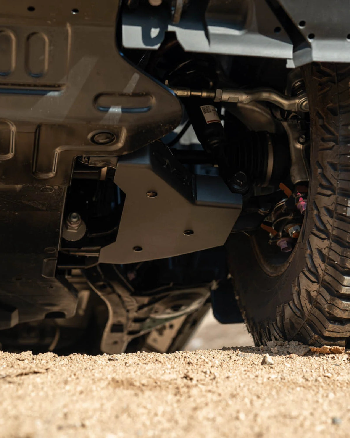 DV8 Offroad 5 mm Steel Lower Control Arm Skid Plates for Land Cruiser 250 Series (2024–Present) - Pair