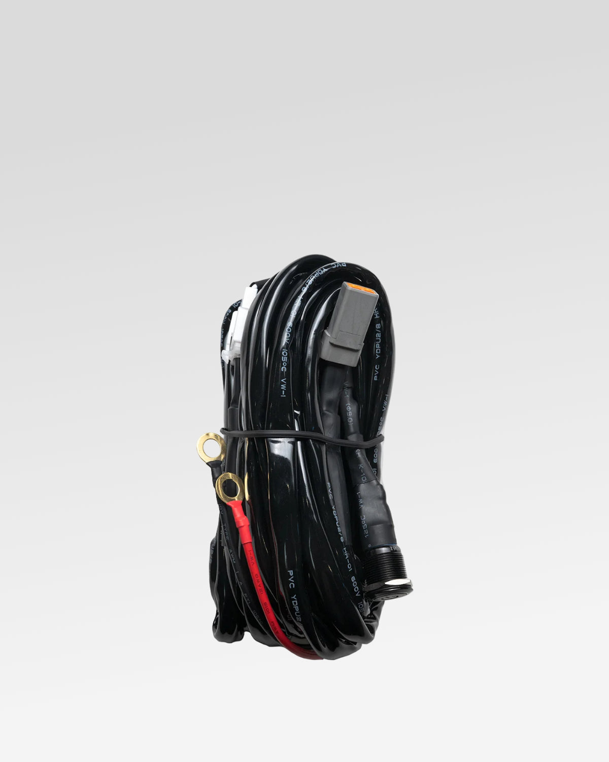 DV8 Offroad 60 A Light Wiring Harness with Toggle Switch and Deutsch DTP Connector