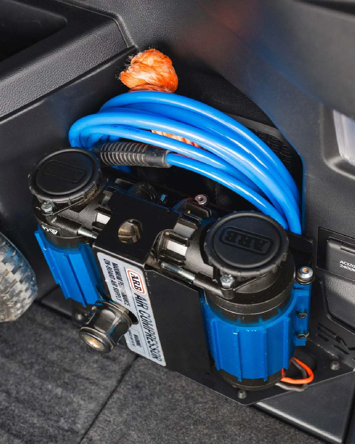 DV8 Offroad Cargo Area ARB Air Compressor Mounting Bracket for 6th-Gen 4Runner i-Force Max (2025–Present)