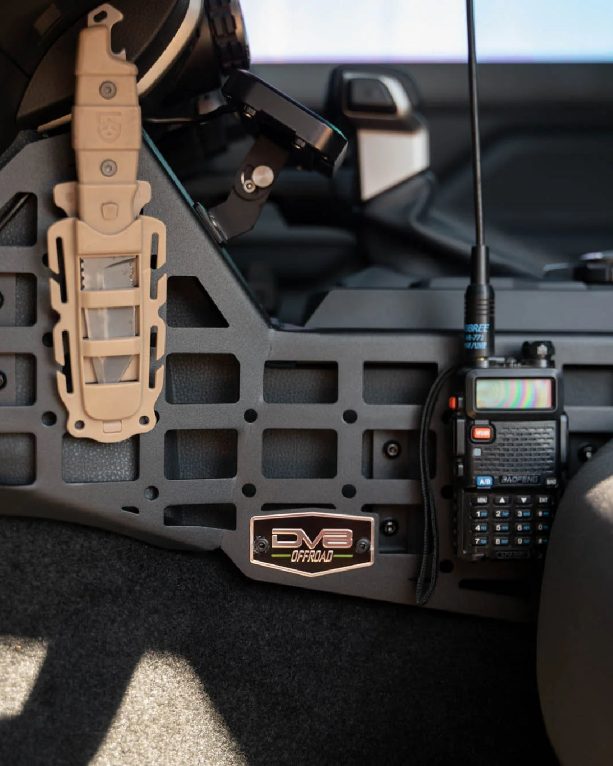 DV8 Offroad Center Console MOLLE Panels for 6th-Gen 4Runner (2025–Present) - Pair