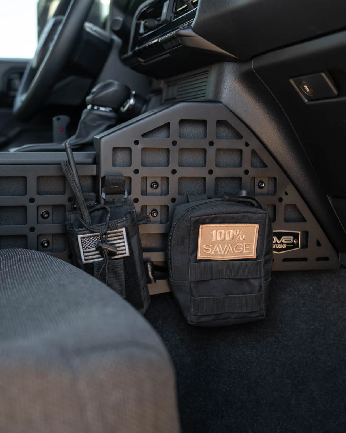 DV8 Offroad Center Console MOLLE Panels for Land Cruiser 250 Series (2024–Present) - Pair