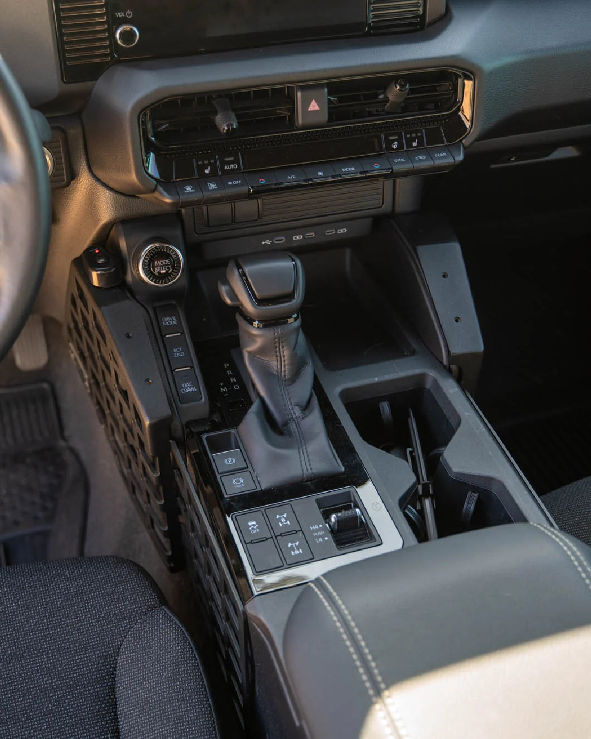 DV8 Offroad Center Console MOLLE Panels for Land Cruiser 250 Series (2024–Present) - Pair