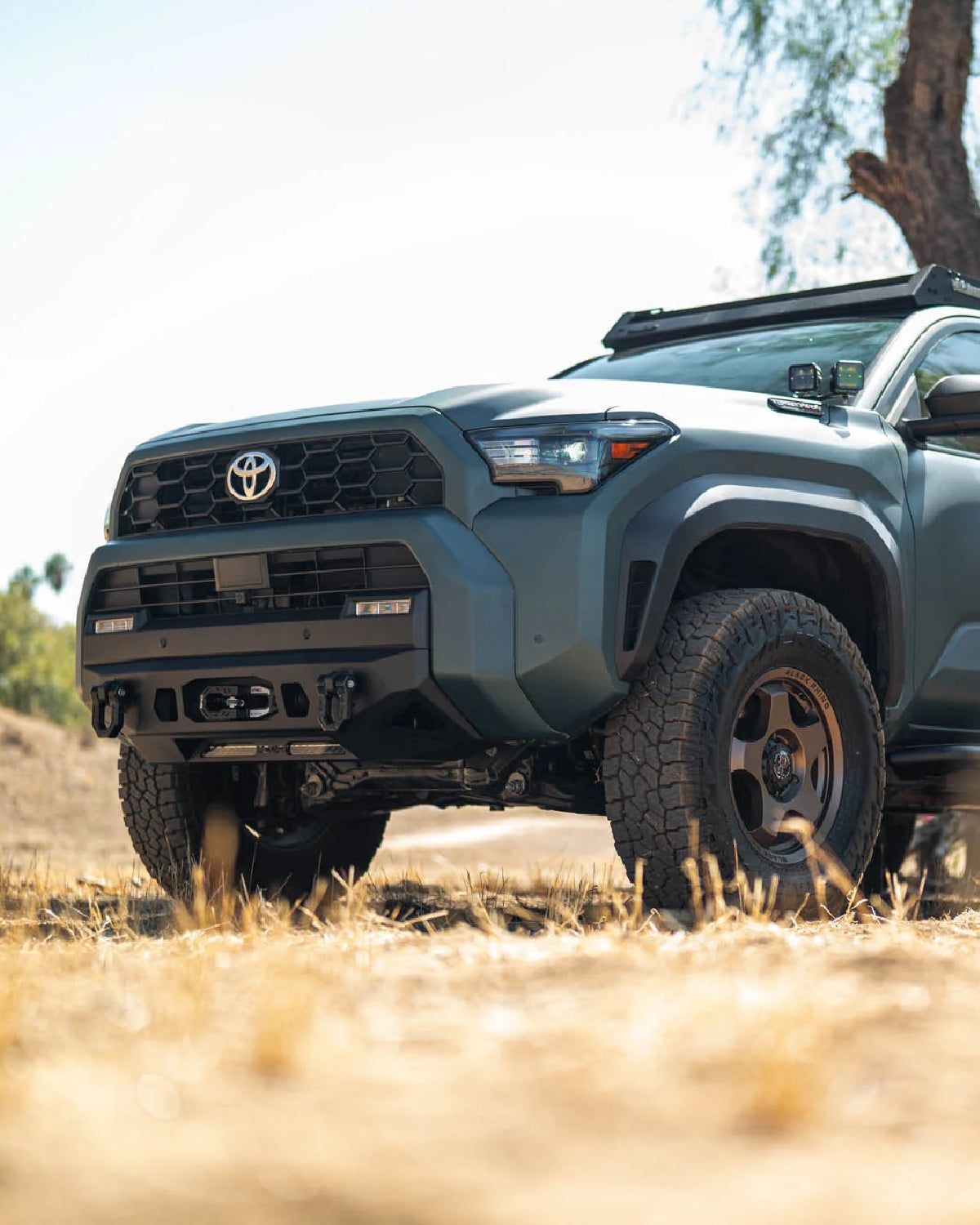 DV8 Offroad Centric Series Low-Profile Front Bumper for 6th-Gen 4Runner (2025–Present)