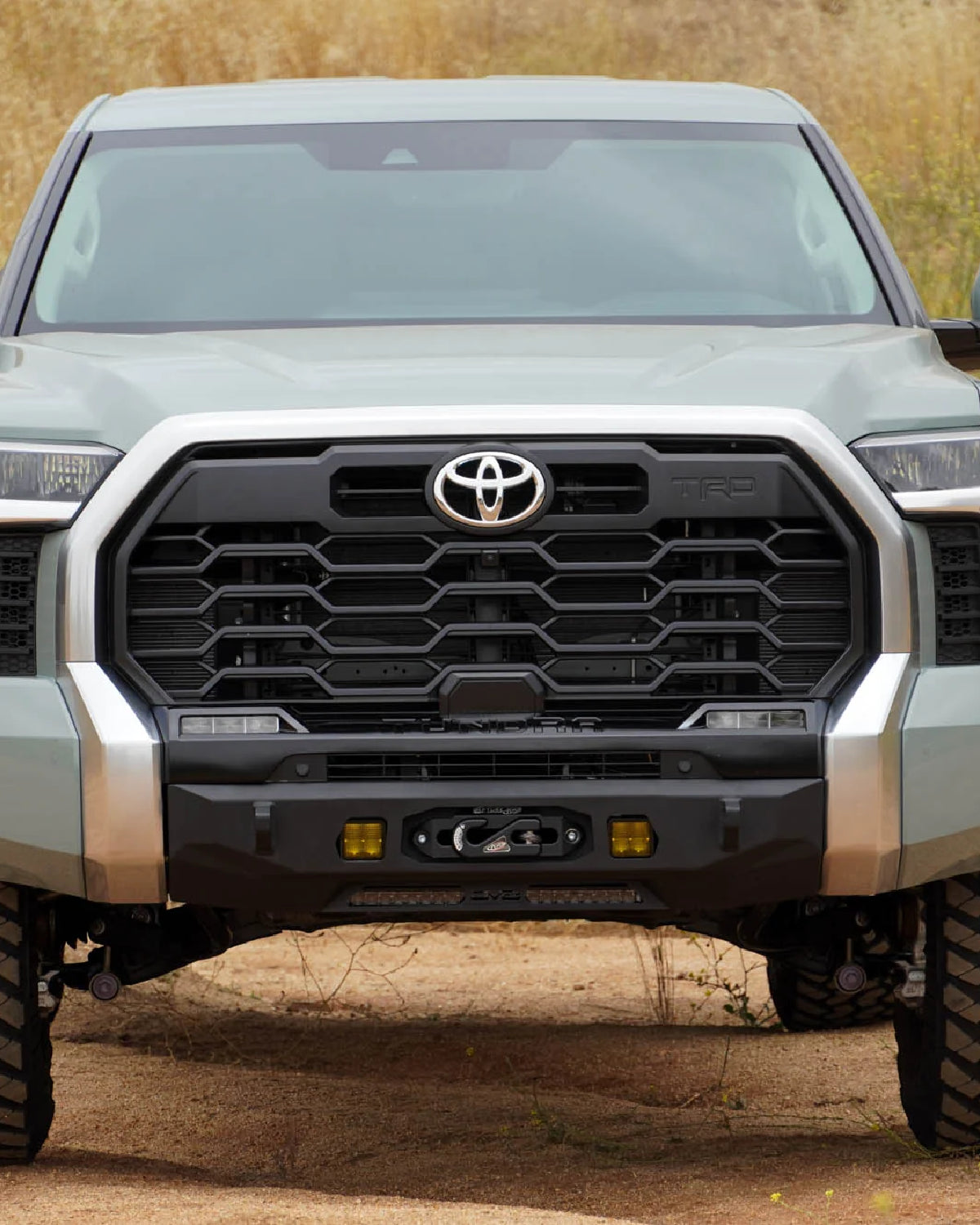 DV8 Offroad Centric Series Low-Profile Front Bumper for 3rd-Gen Tundra (2022–Present)