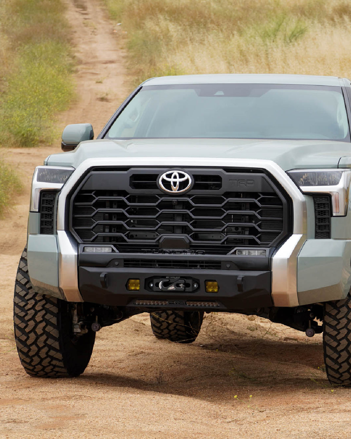 DV8 Offroad Centric Series Low-Profile Front Bumper for 3rd-Gen Tundra (2022–Present)
