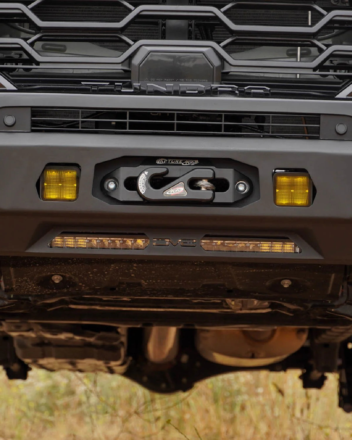 DV8 Offroad Centric Series Low-Profile Front Bumper for 3rd-Gen Tundra (2022–Present)