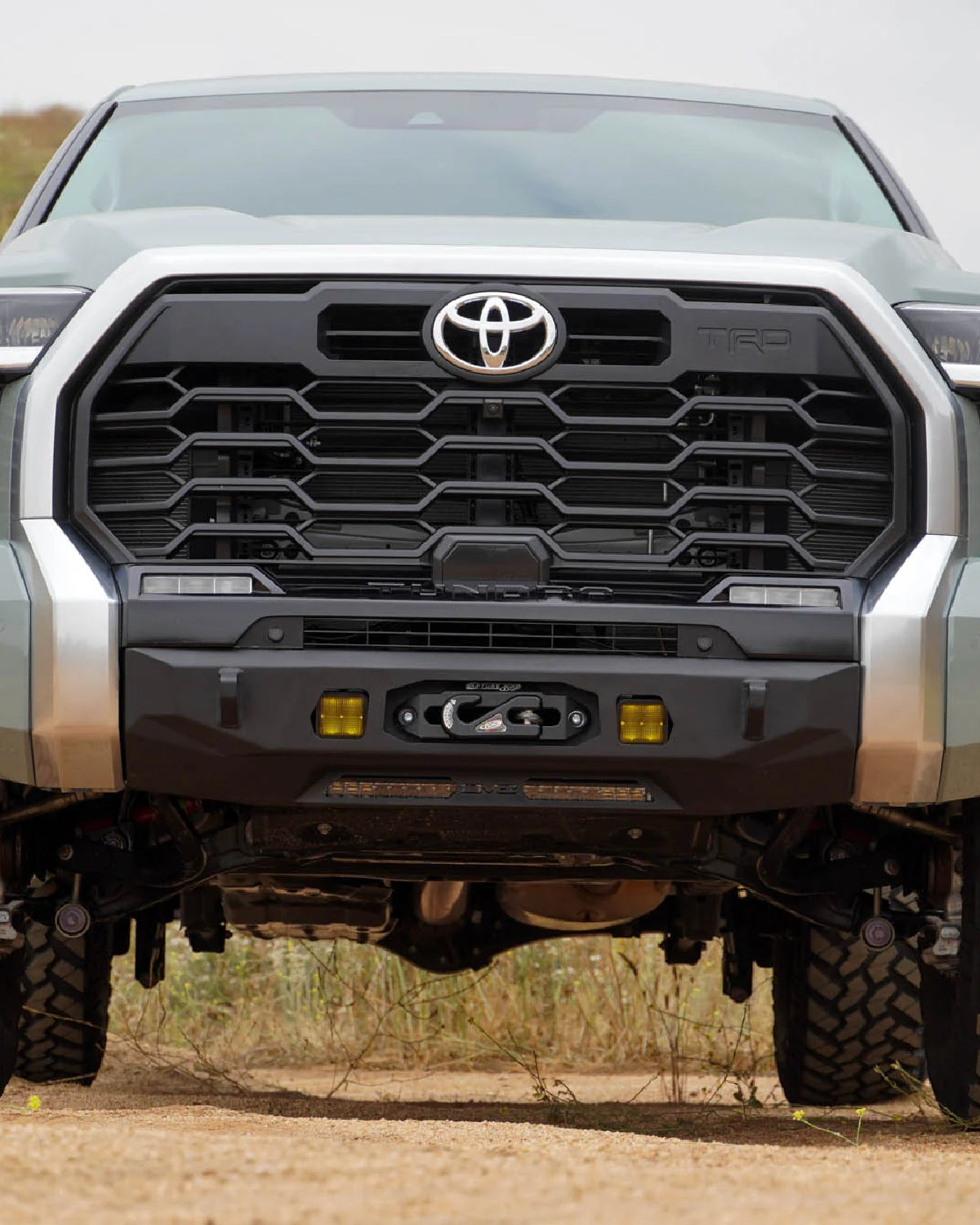DV8 Offroad Centric Series Low-Profile Front Bumper for 3rd-Gen Tundra (2022–Present)