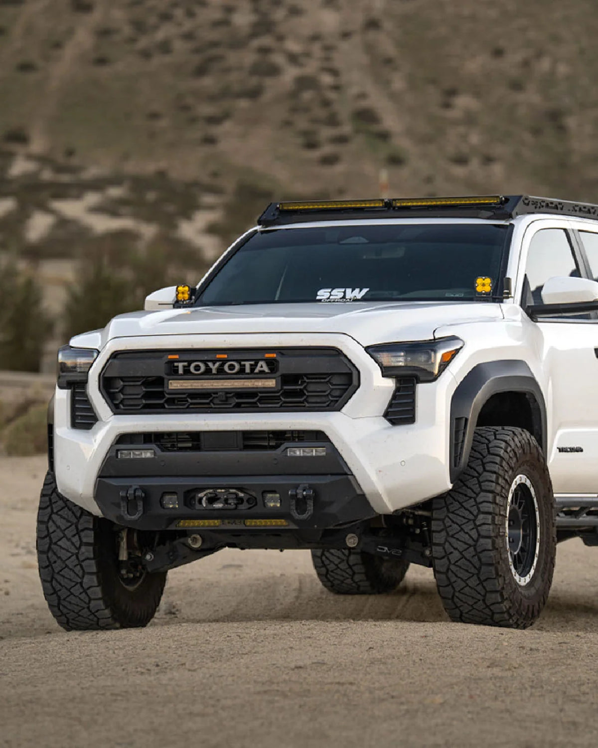 DV8 Offroad Centric Series Low-Profile Front Bumper for 4th-Gen Tacoma (2024–Present)