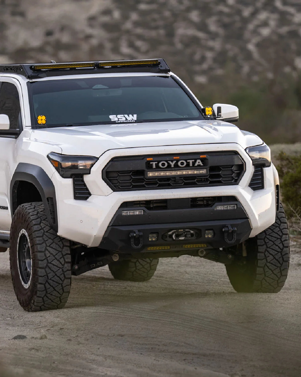DV8 Offroad Centric Series Low-Profile Front Bumper for 4th-Gen Tacoma (2024–Present)