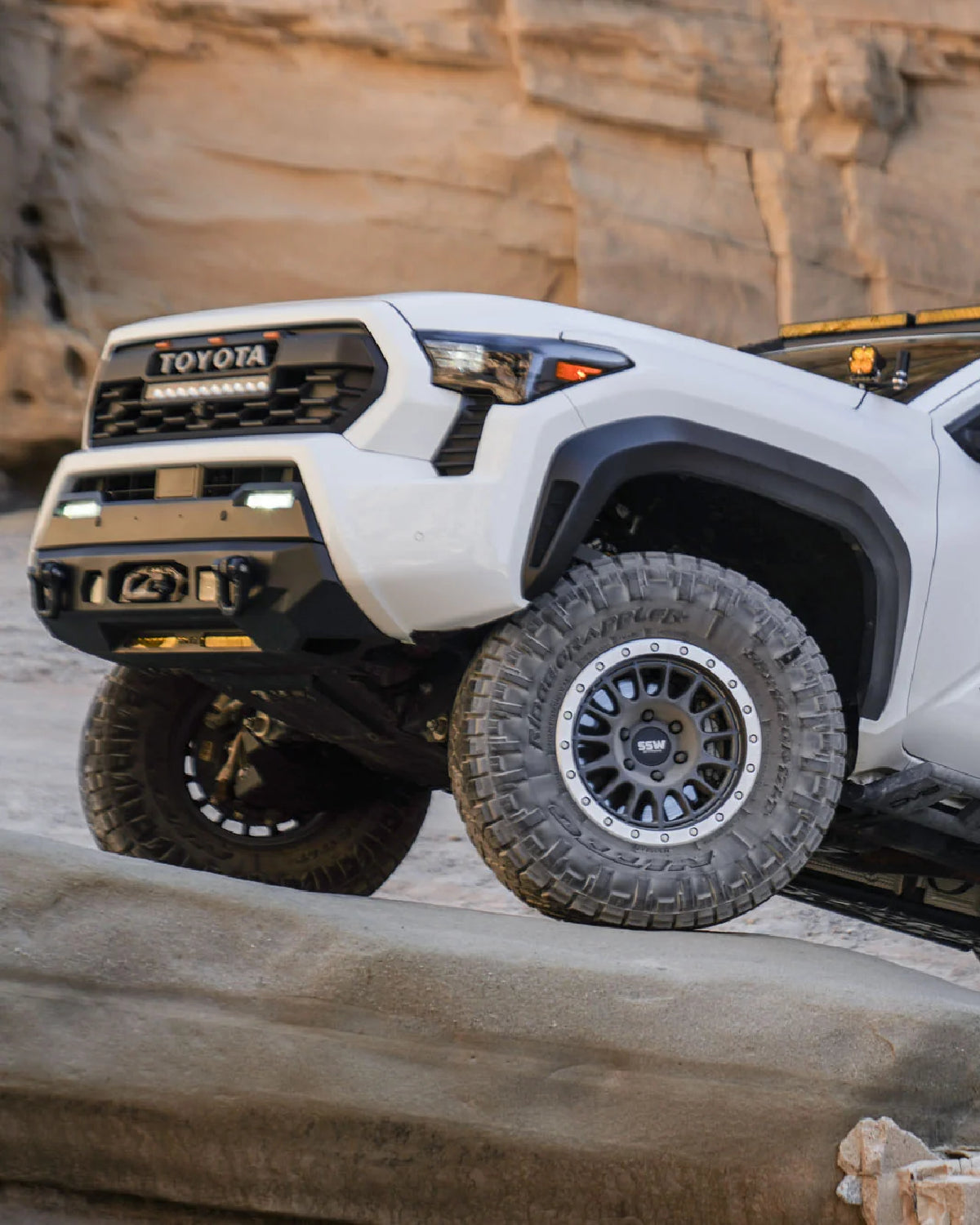 DV8 Offroad Centric Series Low-Profile Front Bumper for 4th-Gen Tacoma (2024–Present)