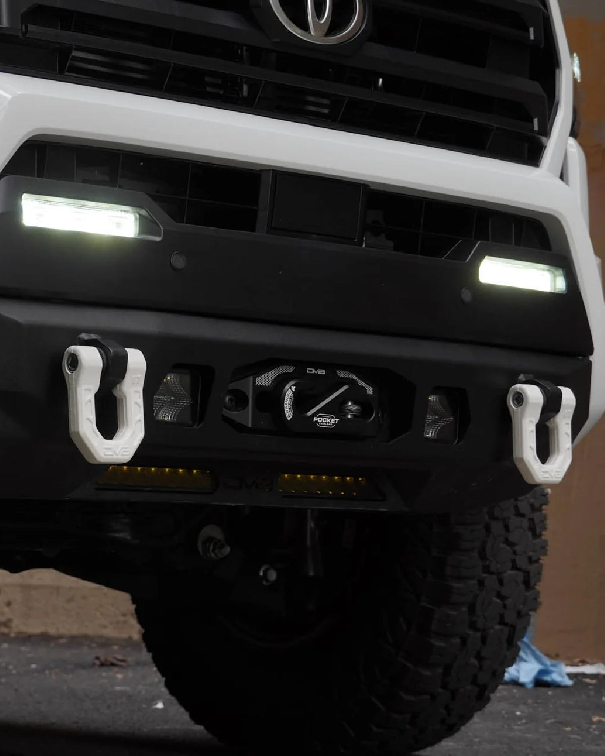 DV8 Offroad Centric Series Low-Profile Front Bumper for 4th-Gen Tacoma (2024–Present)
