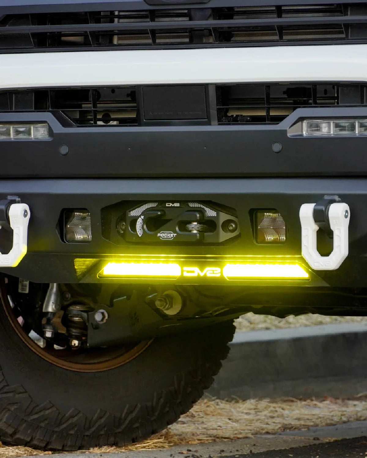 DV8 Offroad Centric Series Low-Profile Front Bumper for 4th-Gen Tacoma (2024–Present)