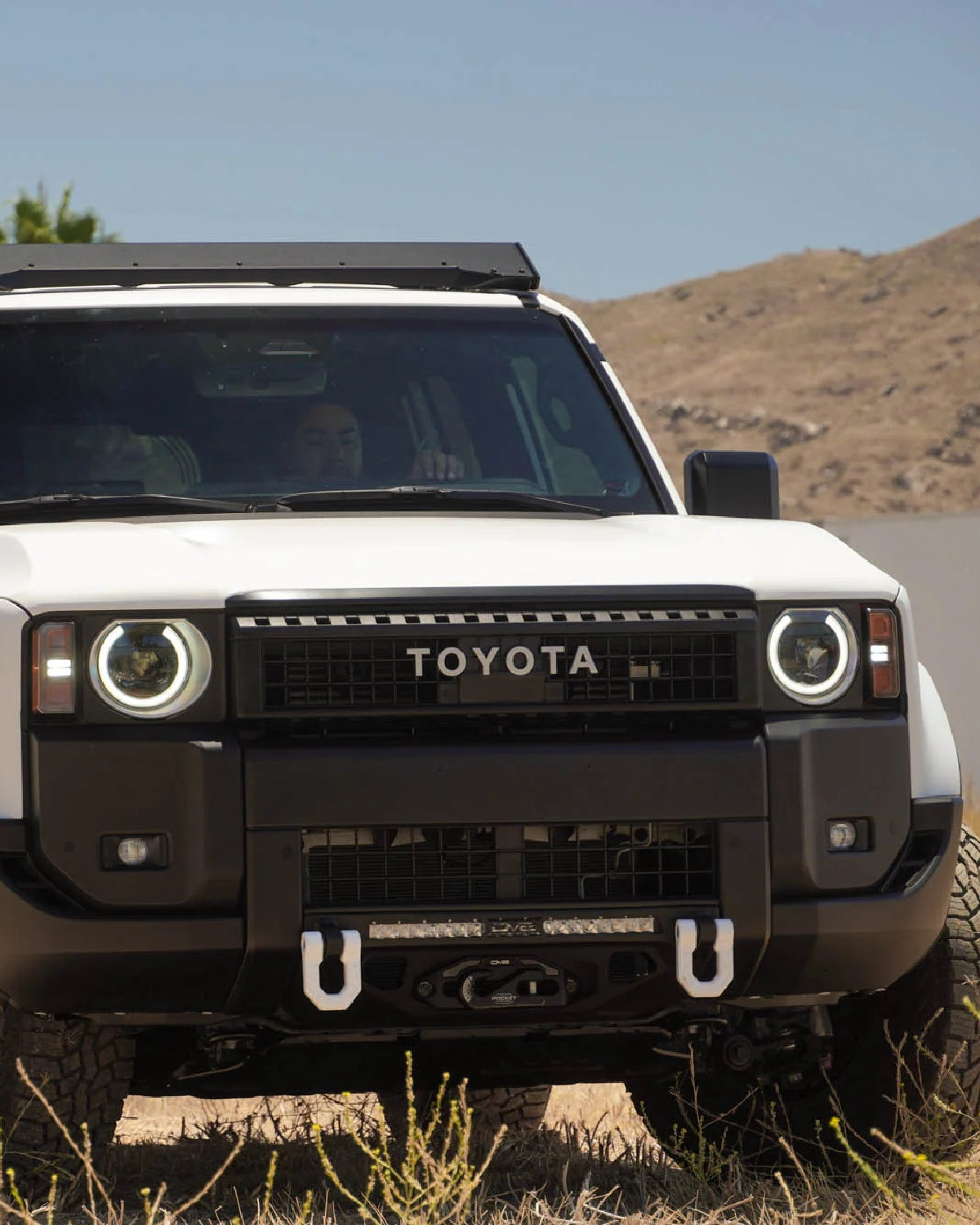 DV8 Offroad Centric Series Low-Profile Front Bumper for Land Cruiser 250 Series (2024–Present)