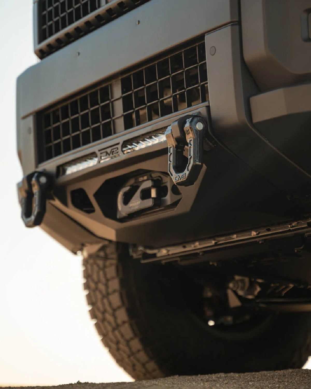 DV8 Offroad Centric Series Low-Profile Front Bumper for Land Cruiser 250 Series (2024–Present)