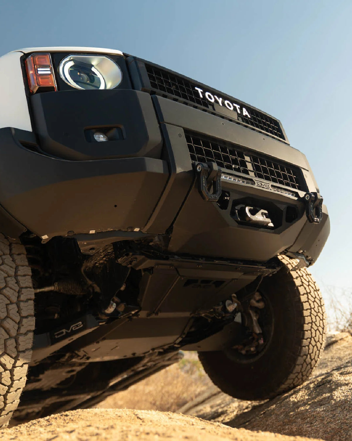 DV8 Offroad Centric Series Low-Profile Front Bumper for Land Cruiser 250 Series (2024–Present)