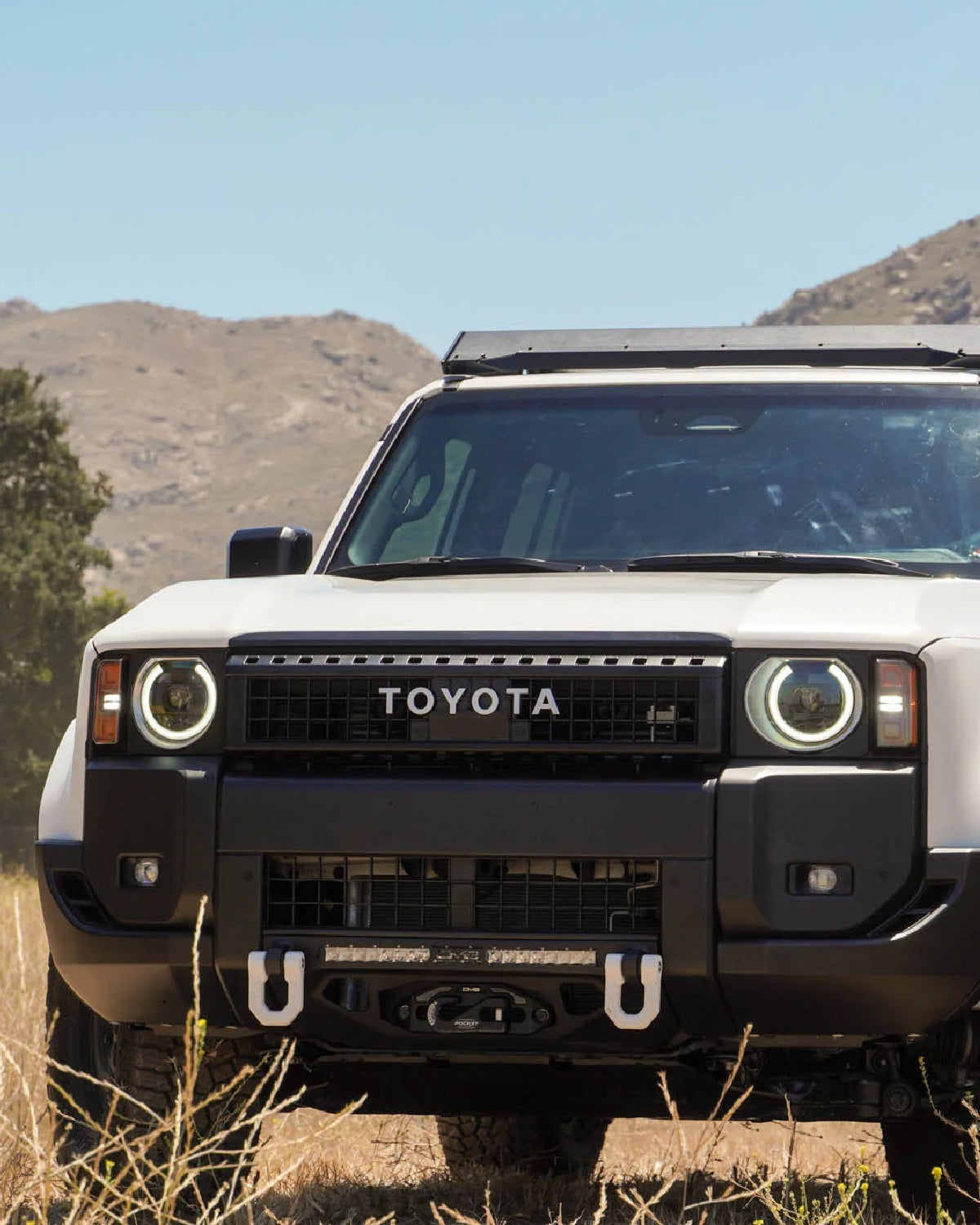 DV8 Offroad Centric Series Low-Profile Front Bumper for Land Cruiser 250 Series (2024–Present)